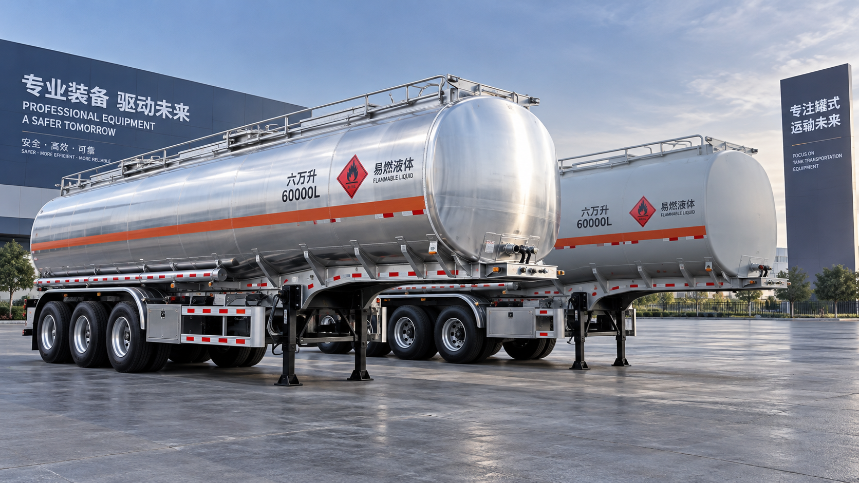 ¿Aluminio o acero para una cisterna de combustible tipo cuello de cisne de 60.000 L?
