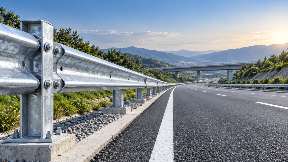 Barreras de acero para carreteras: factores de especificación para proyectos viales de alta velocidad