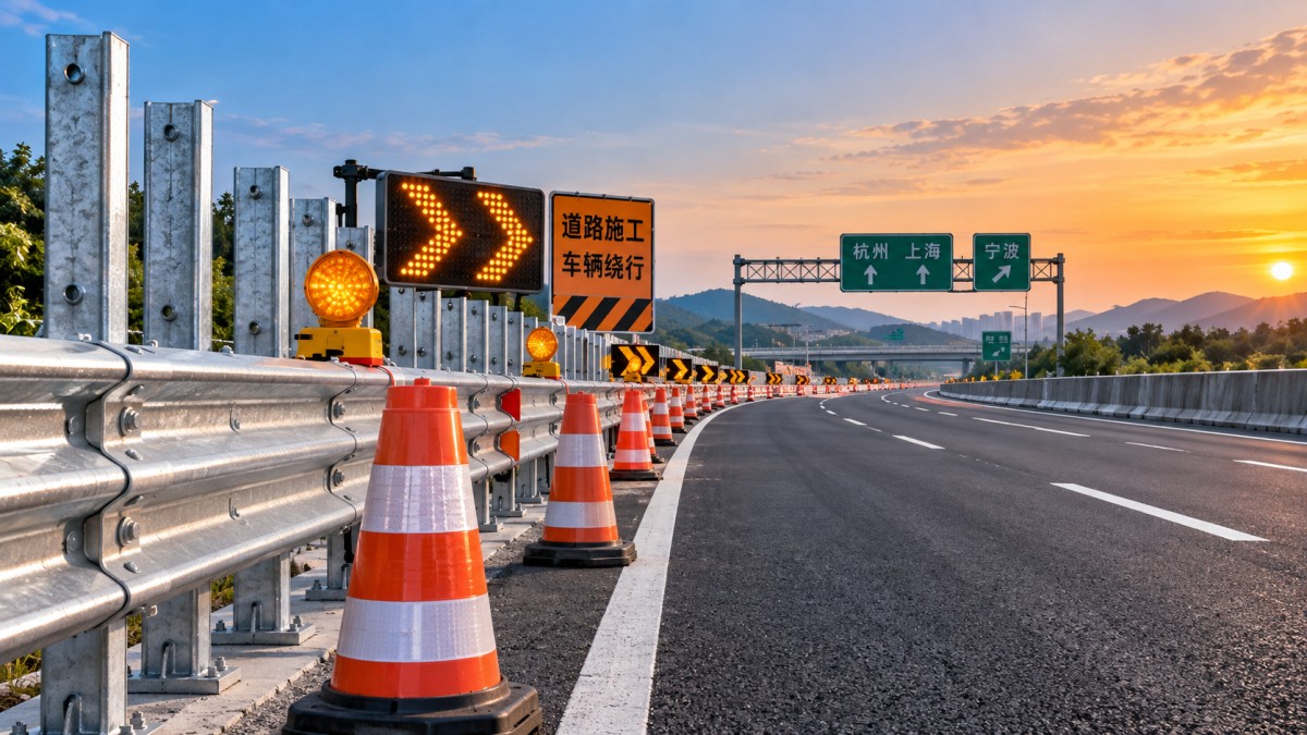 Elaboración de una lista de equipos de gestión del tráfico para la seguridad en zonas de obras viales