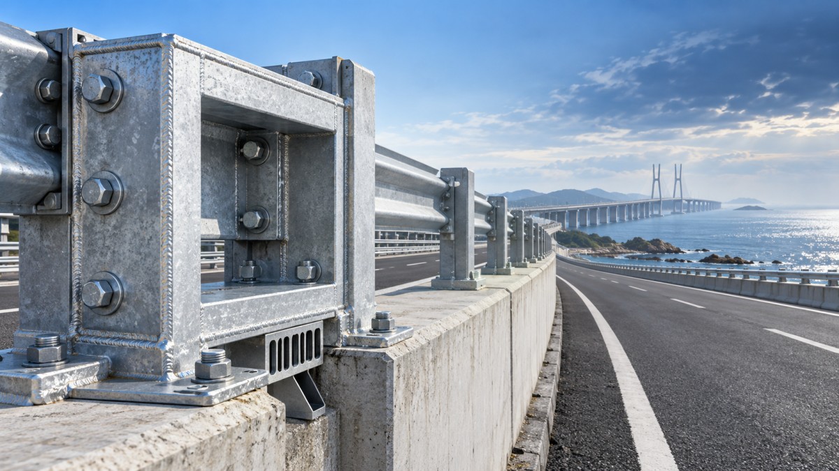 Selección de estructuras de acero para infraestructuras de transporte en entornos corrosivos