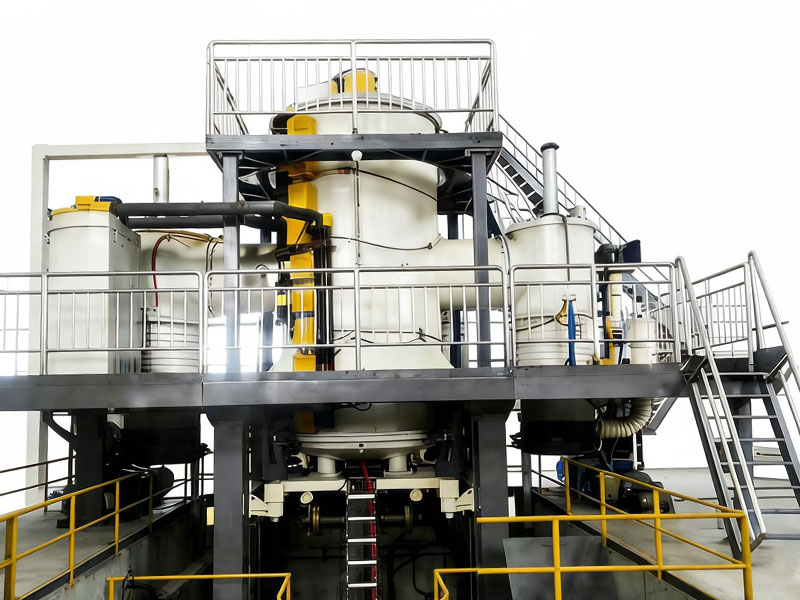KHVJ-L Series Vertical Vacuum Sintering Furnace – Bottom Door Lift Type