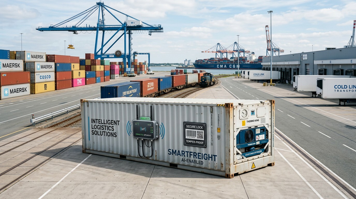 How Smart Containers Reduce Cargo Visibility Gaps