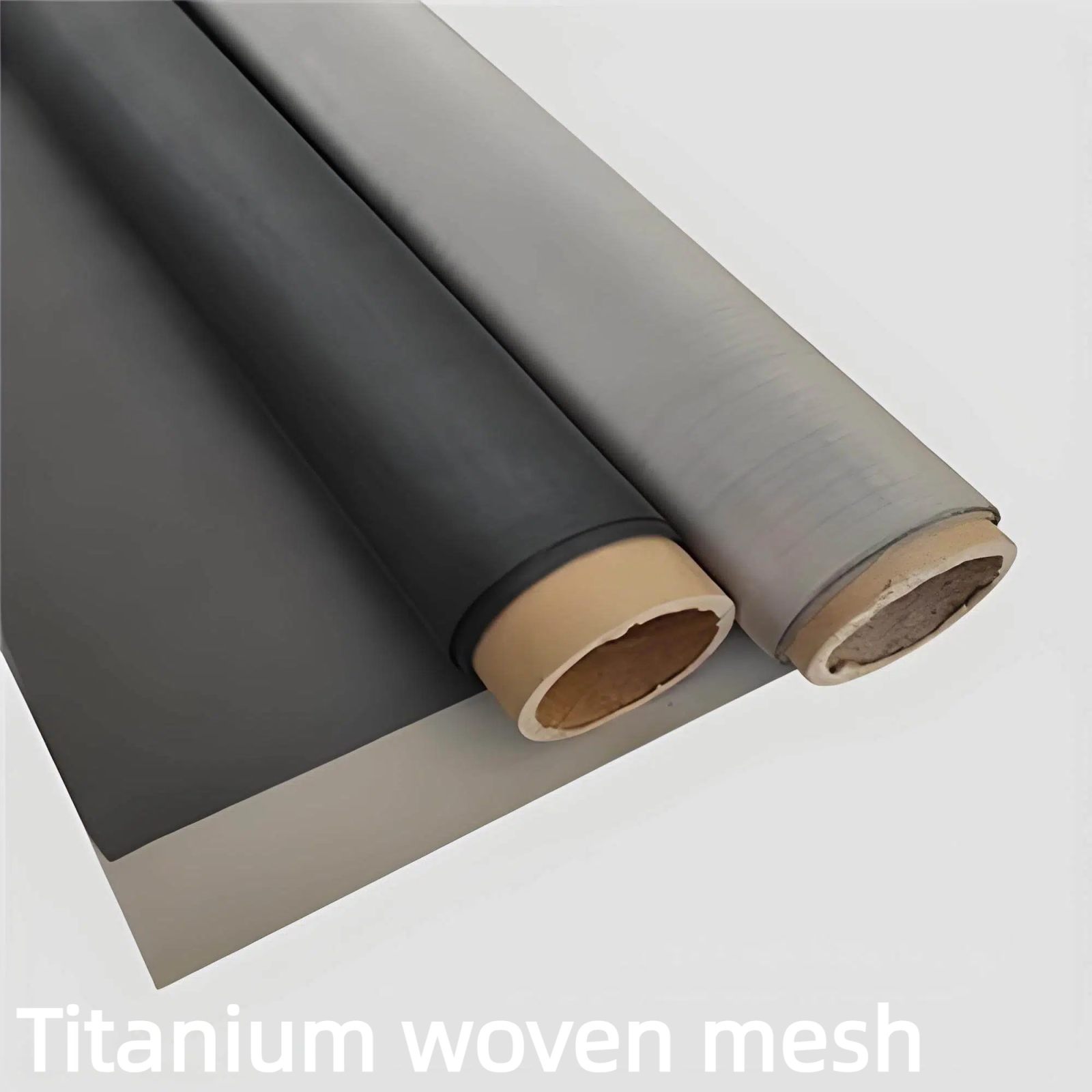 Titanium woven mesh