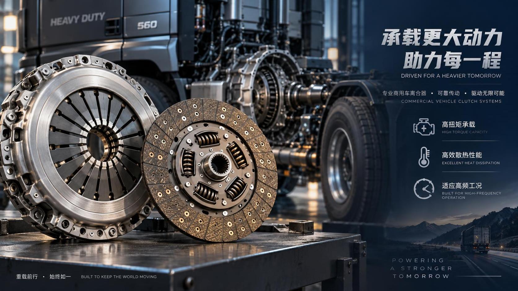 Clutch Selection for Commercial Vehicles: Torque Capacity, Heat, and Duty Cycle