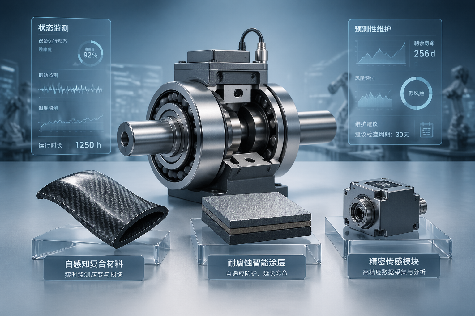 What smart materials change in maintenance planning