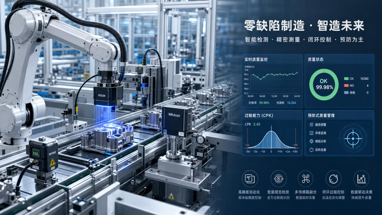 Zero Defect Manufacturing: What It Takes Beyond Automated Inspection
