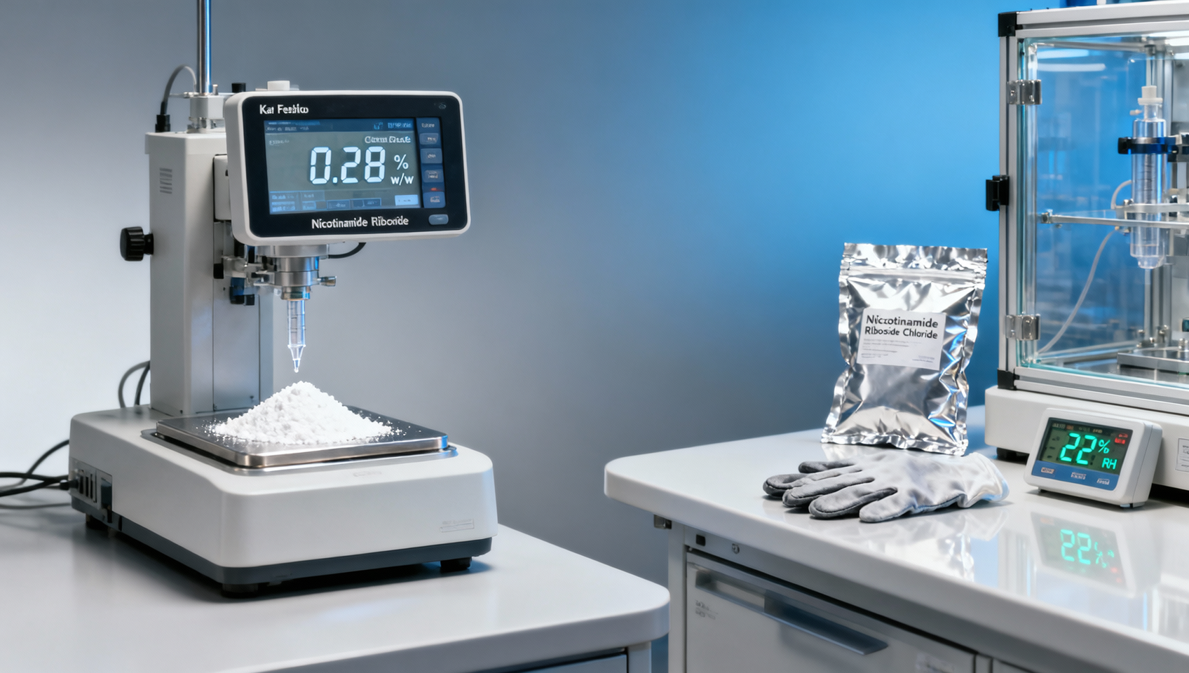 La sensibilidad oculta a la humedad del cloruro de ribósido de nicotinamida en la fabricación