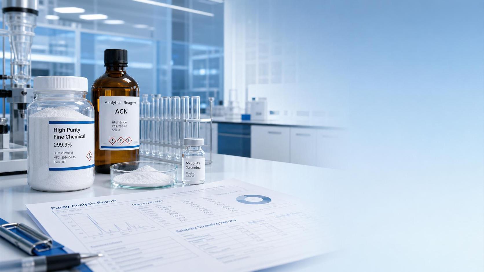 Cómo evaluar el material Sexam de grado de investigación para la selección en laboratorio y los estudios iniciales