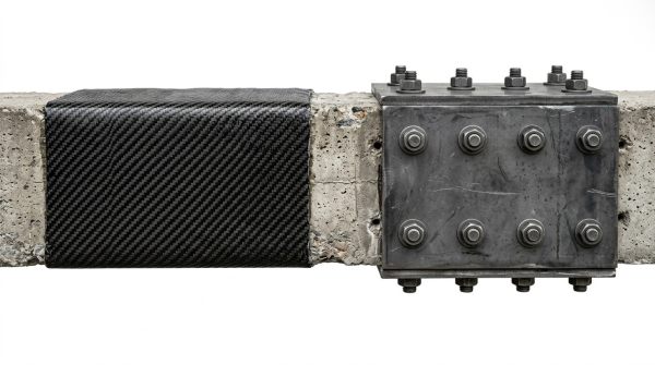 Comparing CFRP wraps and steel for bridge reinforcement