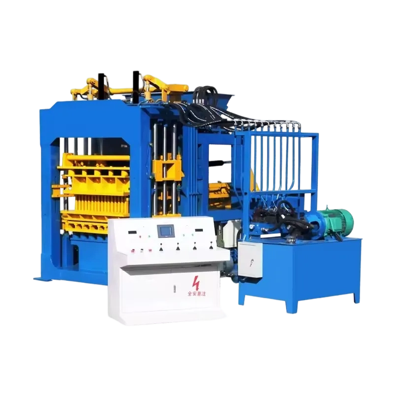 QT8-15 Fully Automatic Hydraulic Cement Concrete Block Making Machine Hollow Brick Molding Machine