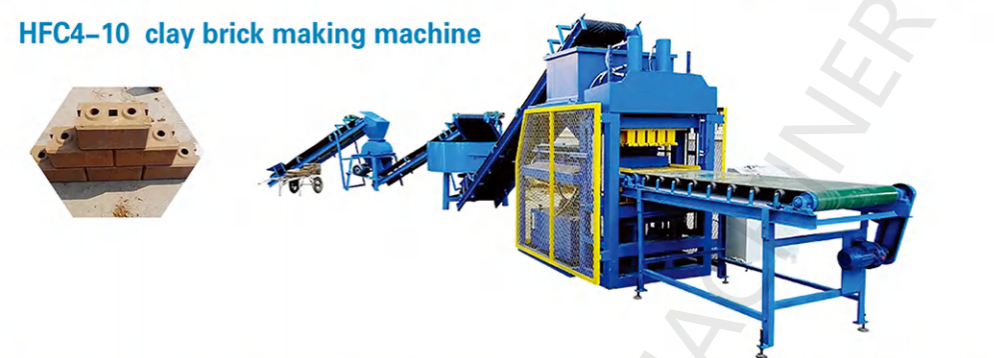 HFC4-10 clay brick making machine