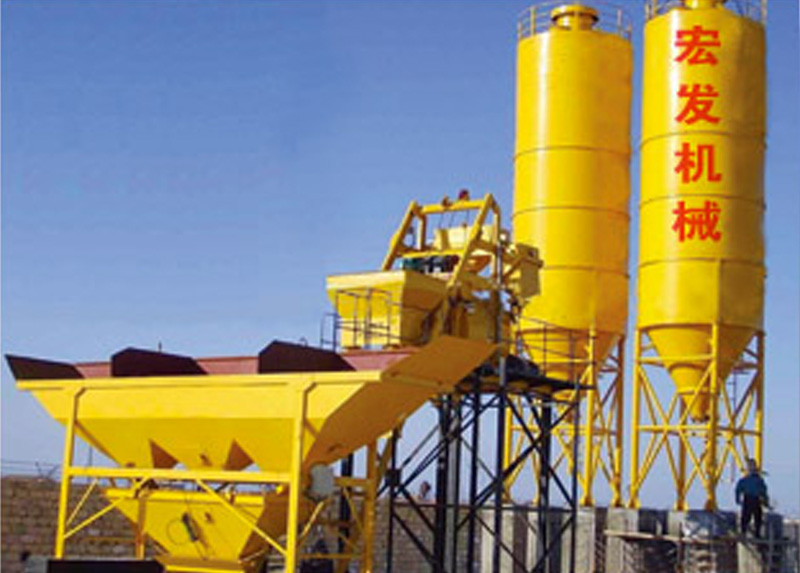 HZS25 Concrete Mixing Plant (25 m³/h)