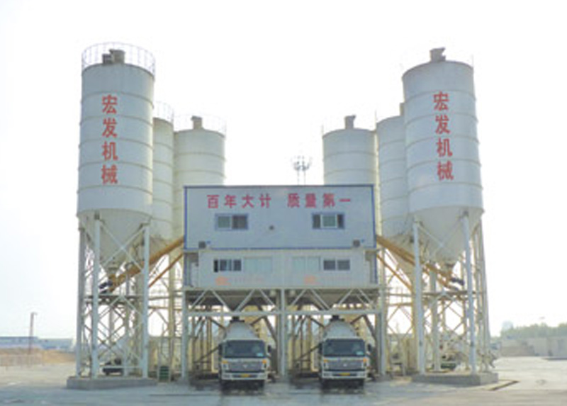 HZS120 Concrete Mixing Plant (120 m³/h)