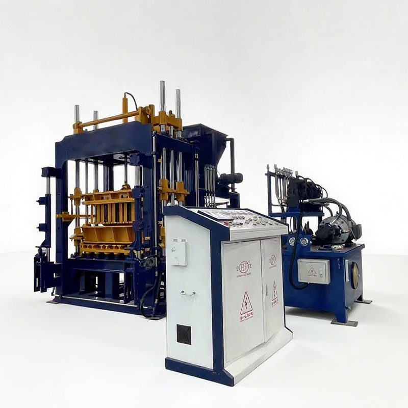 QT5-15 Concrete Block, Paver & Curbstone Production Line