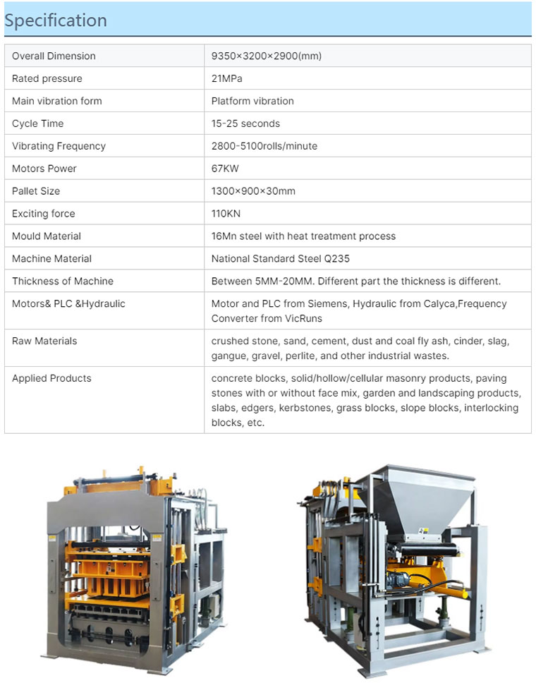 QT12-15 Block Molding Machine