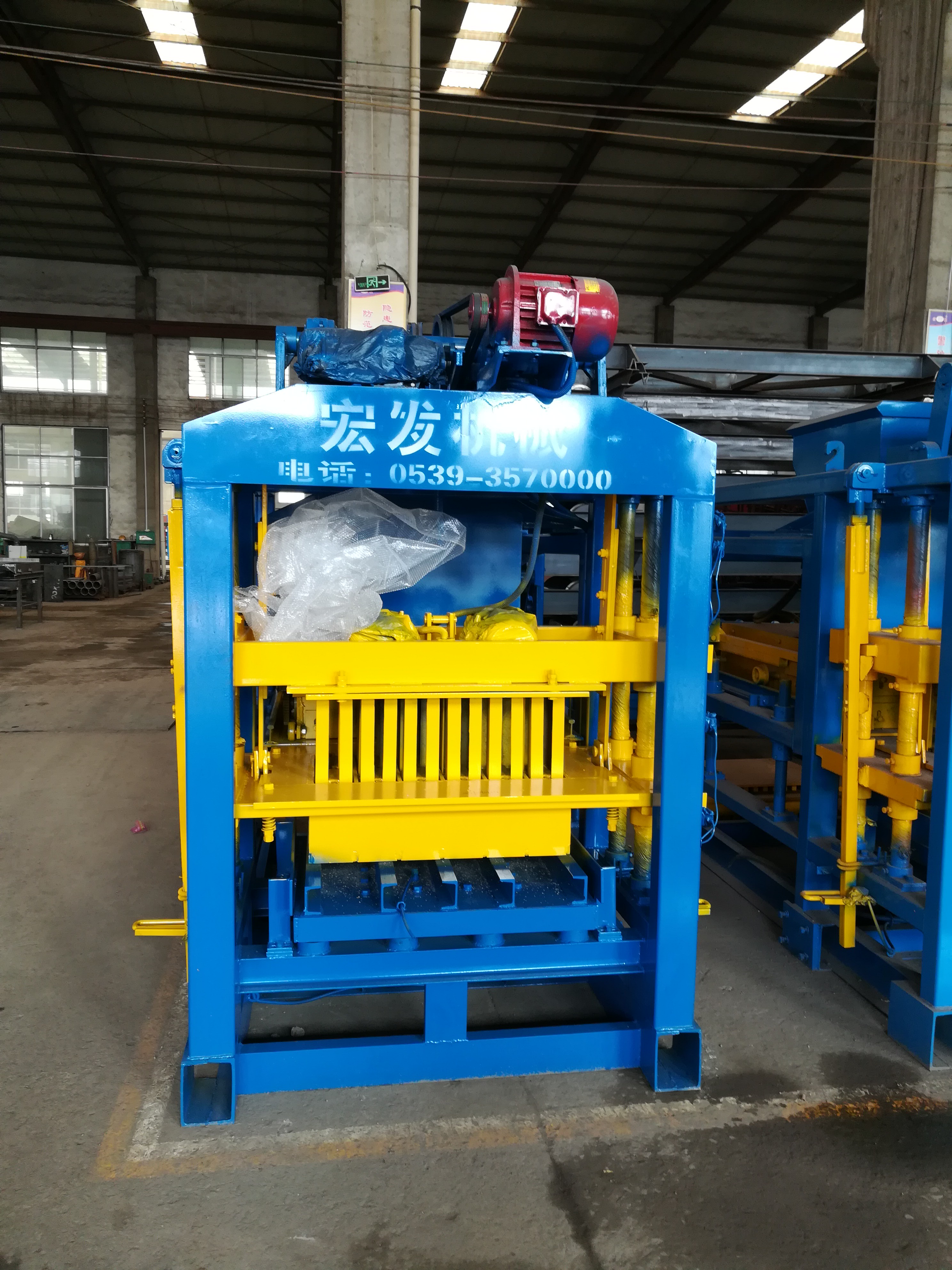 QT4-25 Manual Small-Sized Block  Machine