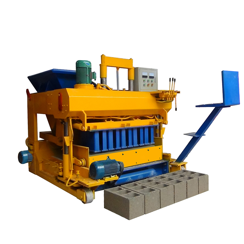 QMJ-6A Vibrating Mobile Block Machine