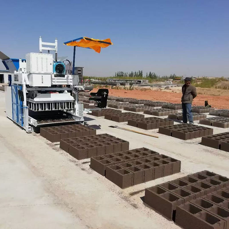 QMJ10-30 Manual Semi-Automatic Mobile Block Machine