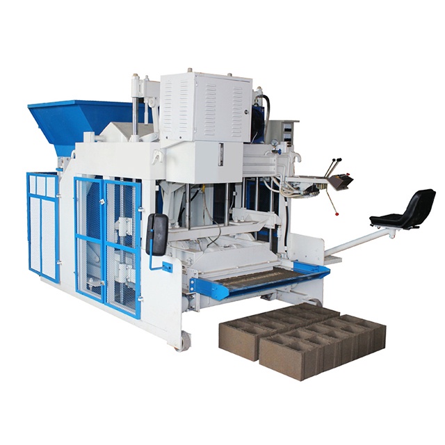 QMJ-12A Mobile Hollow Block Machine