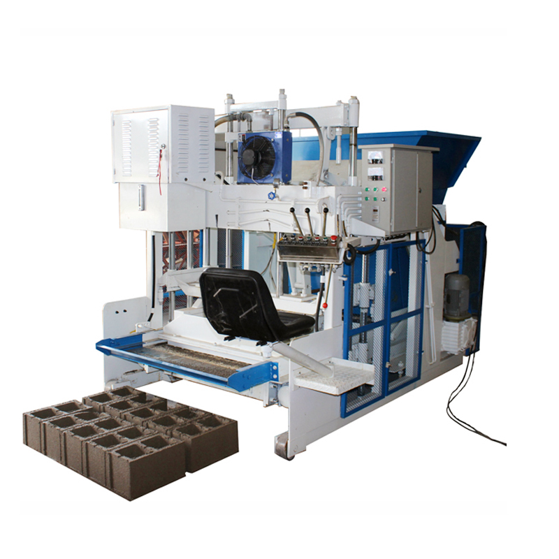 QMJ-12A Mobile Hollow Block Machine
