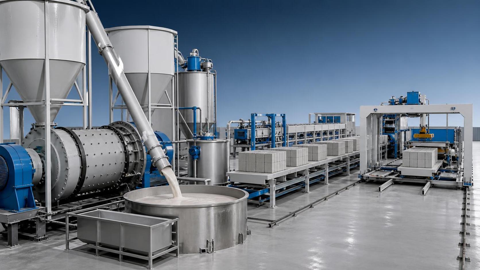 Why Choose a Sand-Based AAC Plant Over a Fly Ash Plant?