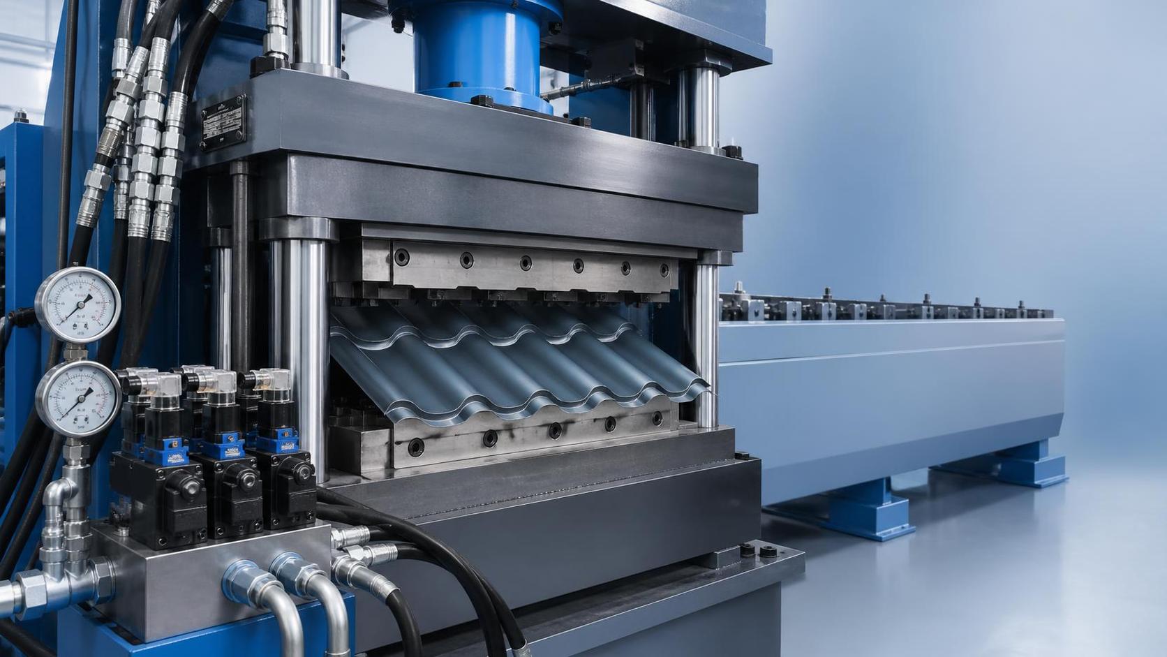 How to Troubleshoot Hydraulic Pressure Issues in a Roof Tile Machine