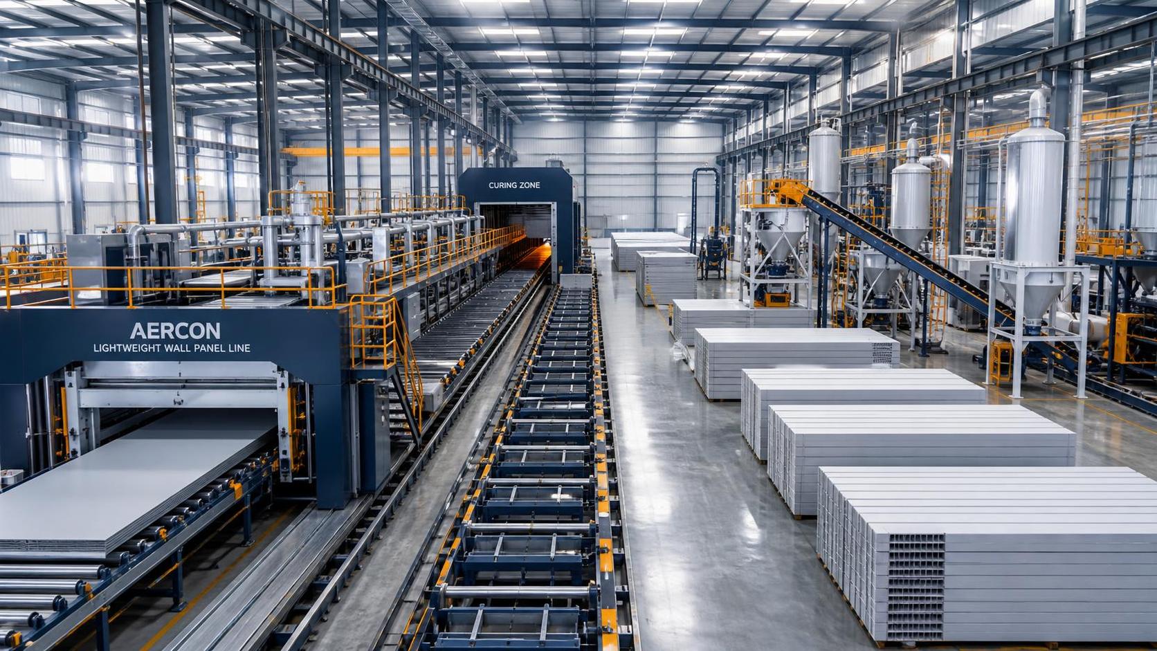 How to match lightweight wall panel machine capacity to project demand How to match lightweight wall panel machine capacity to project demand