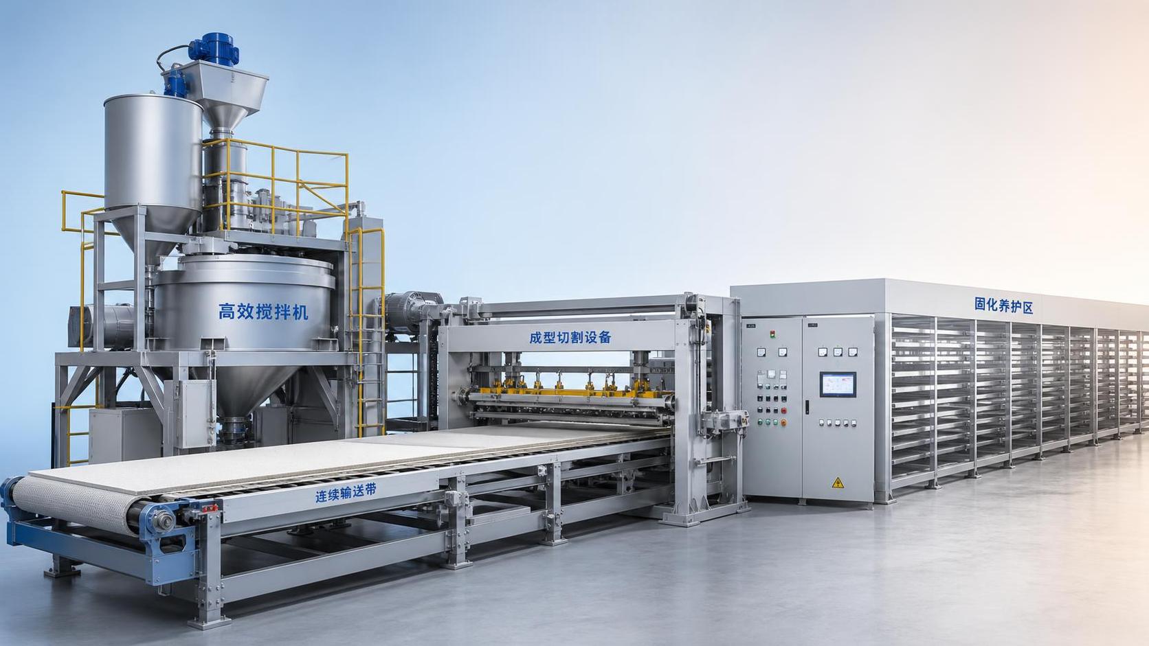 What drives the energy consumption of a lightweight wall panel machine? What drives the energy consumption of a lightweight wall panel machine?