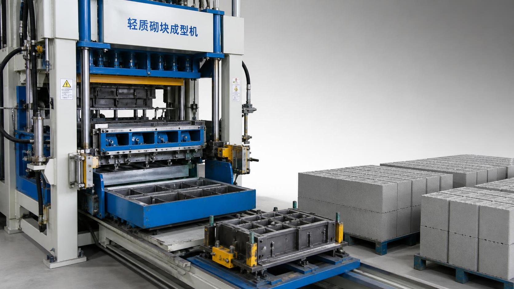 How quickly can a lightweight block making machine change molds? How quickly can a lightweight block making machine change molds?
