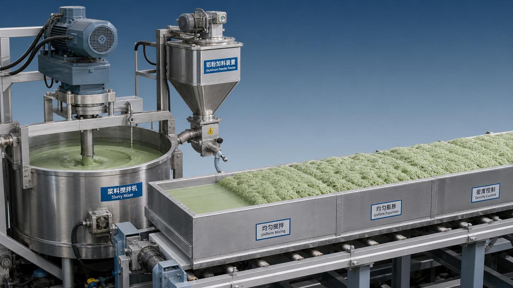 How can an AAC brick machine maintain consistent block density? How can an AAC brick machine maintain consistent block density?