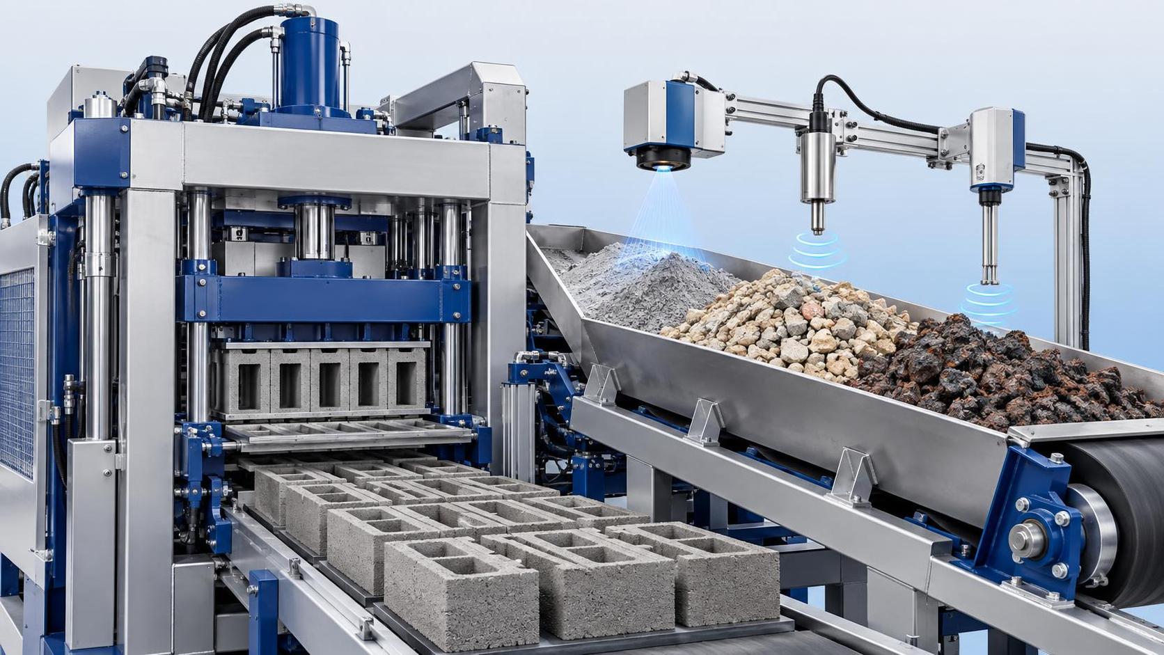 How flexible is the raw material input for hollow block making machines? How flexible is the raw material input for hollow block making machines?