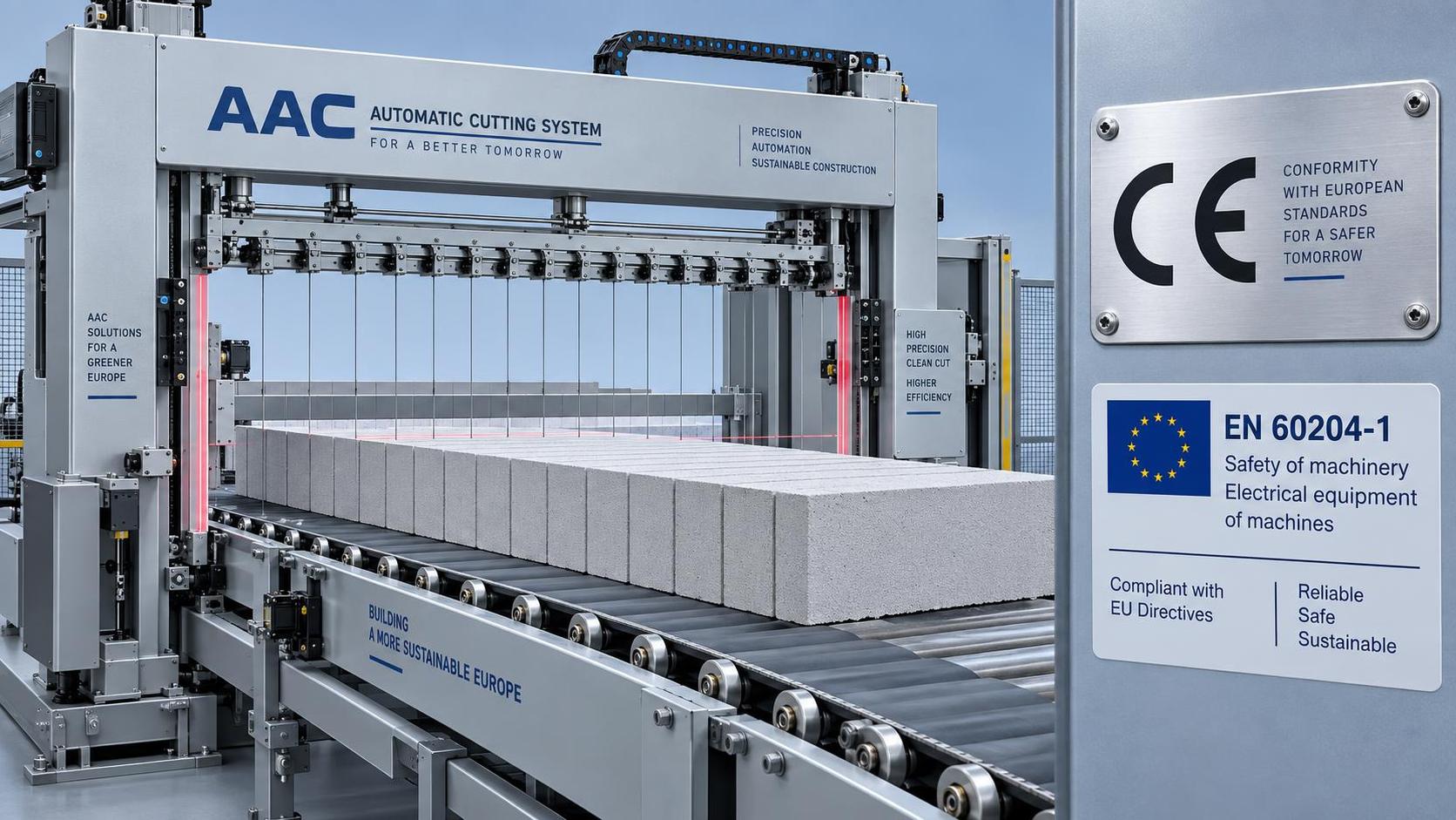 Which AAC block manufacturing equipment certifications are mandatory for export to EU and ASEAN markets? Which AAC block manufacturing equipment certifications are mandatory for export to EU and ASEAN markets?