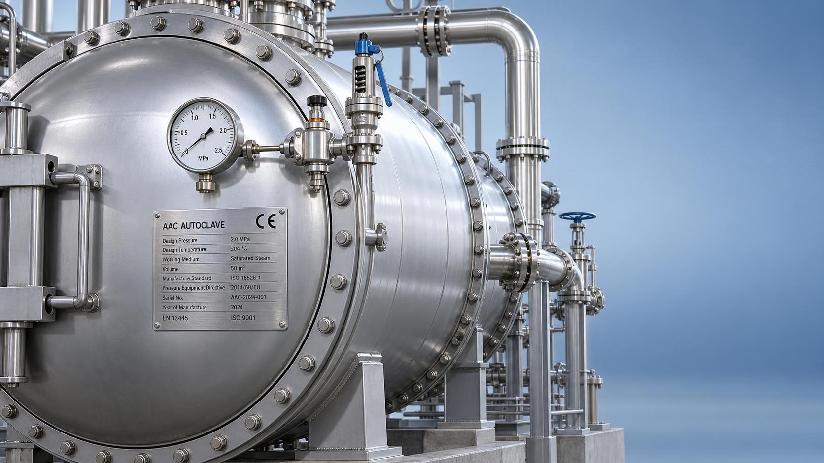 What safety inspection requirements apply to AAC autoclave systems under ISO 4126 and local regulations? What safety inspection requirements apply to AAC autoclave systems under ISO 4126 and local regulations?