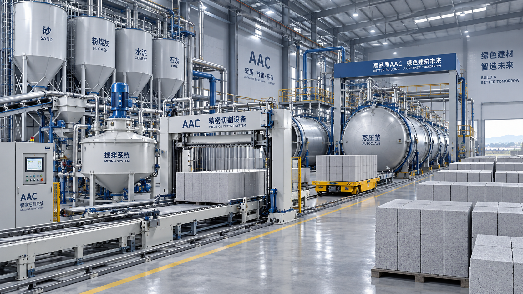 How to Estimate the Cost of an Automated AAC Block Production Line How to Estimate the Cost of an Automated AAC Block Production Line