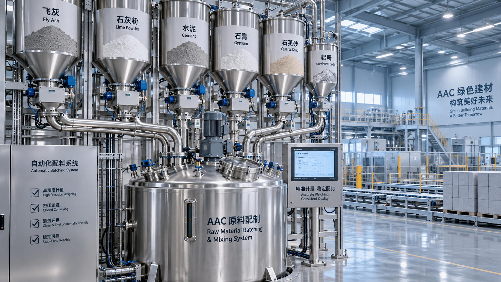 What Raw Materials Does a Fly Ash AAC Plant Need? What Raw Materials Does a Fly Ash AAC Plant Need?