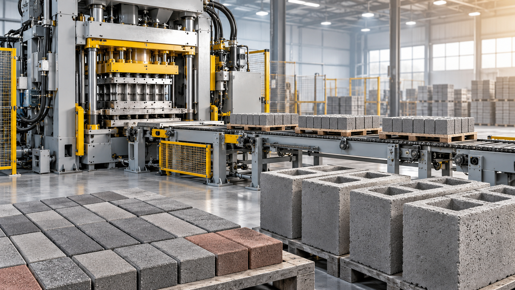 What Is the Difference Between a Concrete Brick Machine and a Block Machine?
