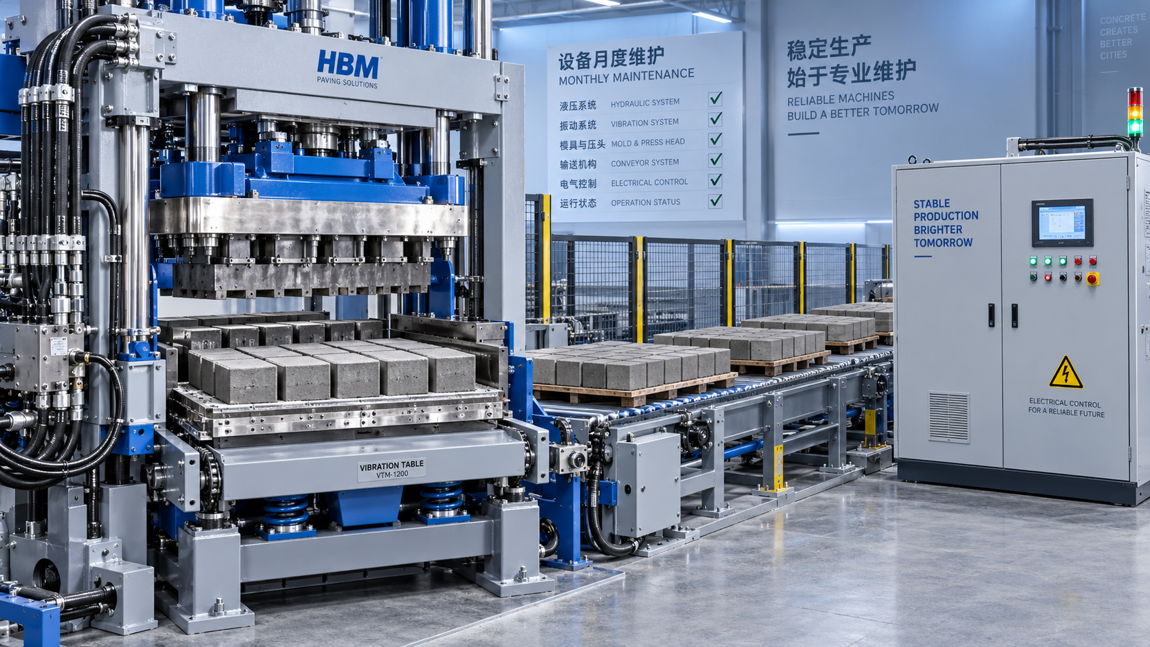 What Monthly Maintenance Does a Paving Block Machine Need? What Monthly Maintenance Does a Paving Block Machine Need?