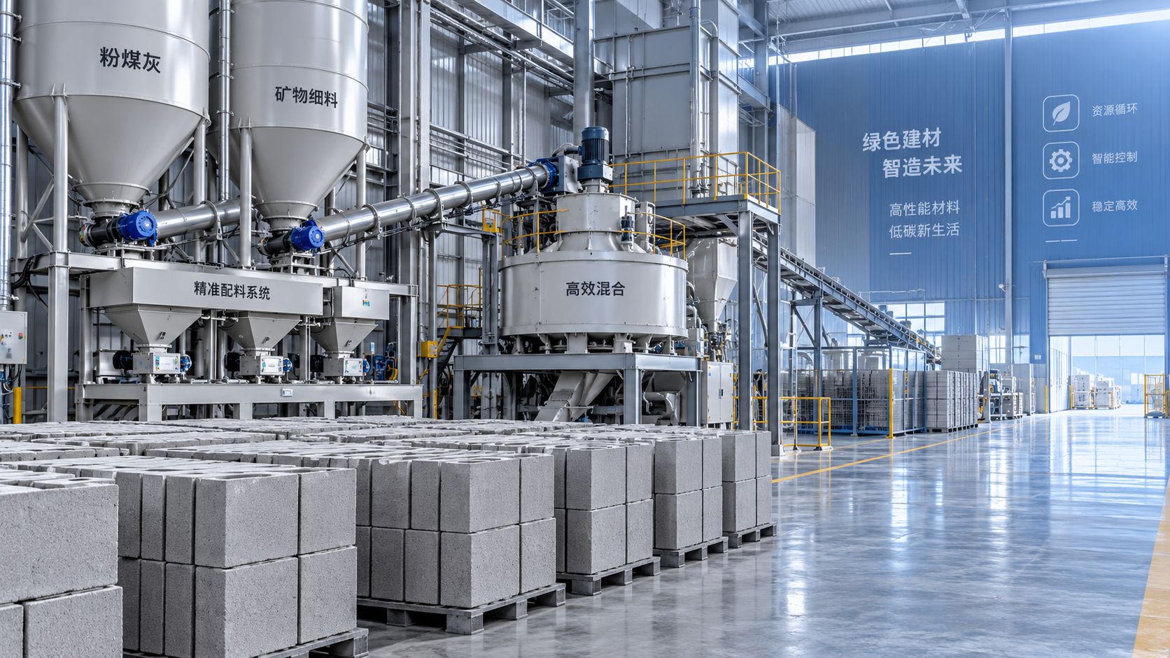 Can a Green Building Material Line Use Local Industrial Waste? Can a Green Building Material Line Use Local Industrial Waste?
