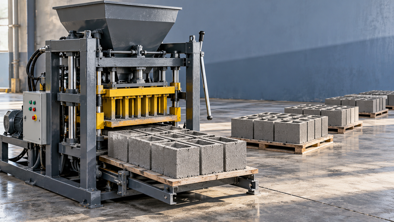 Which Concrete Brick Machine Is Suitable for a Small Factory?