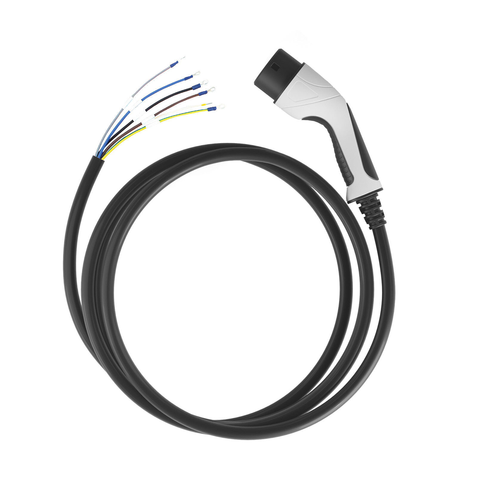 EVSEClub G2.0 Type 2 в открытый конец зарядного кабеля для электромобилей