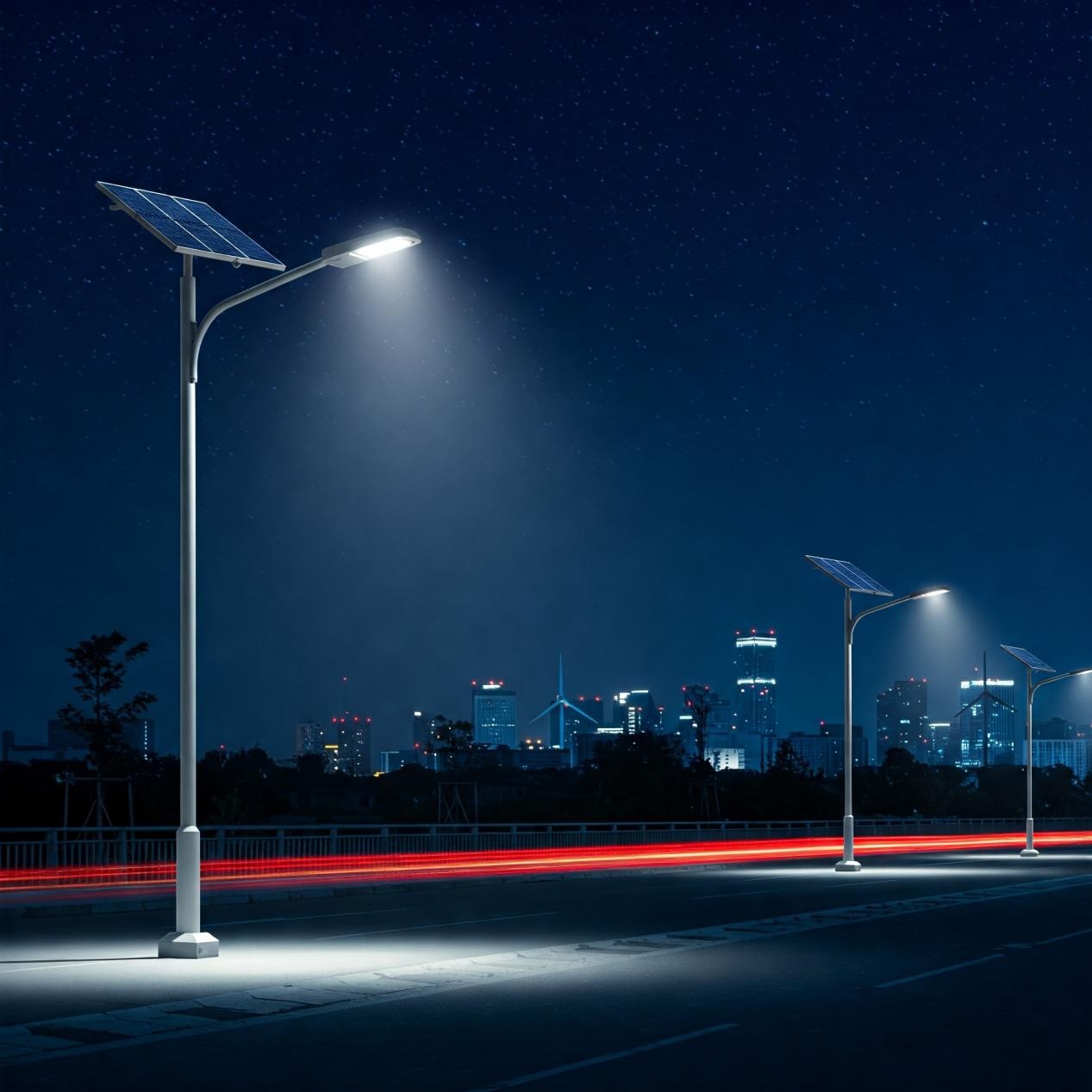 Iluminación solar inteligente: el futuro de la iluminación pública urbana