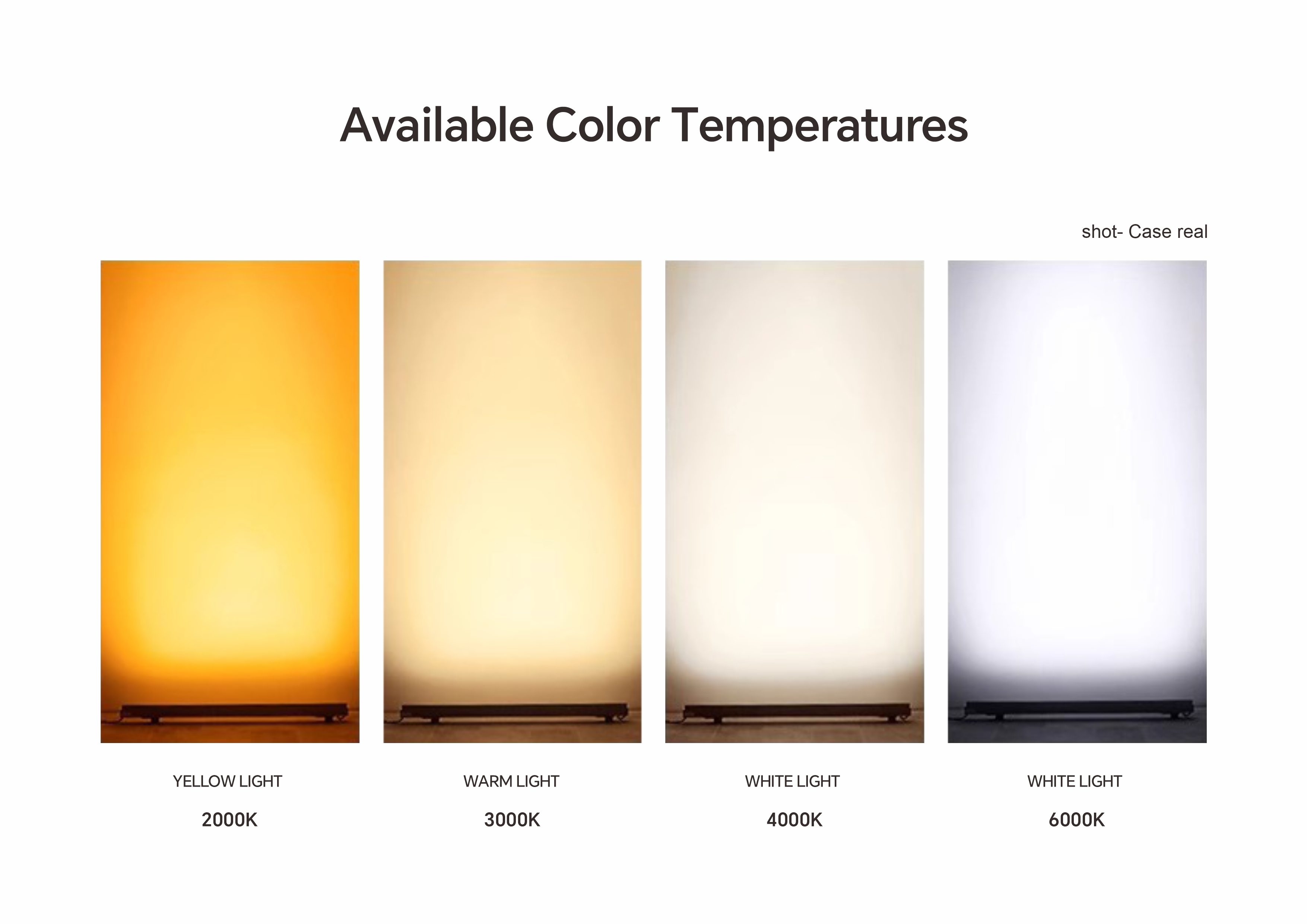 Bañador de pared LED