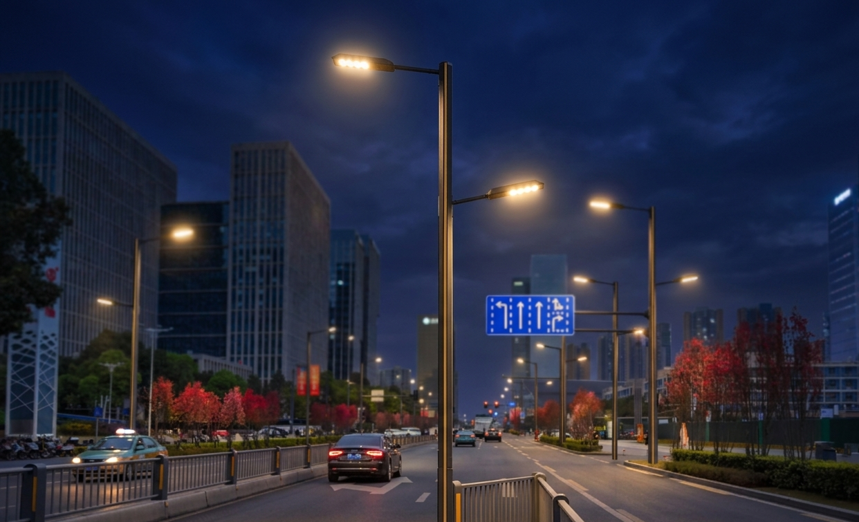 Fabricante de farolas LED para proyectos de carreteras municipales