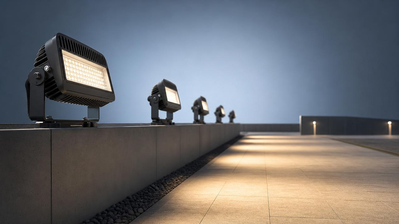 Guía de especificaciones de reflectores LED: lúmenes, apertura del haz, temperatura de color, y clasificación IP