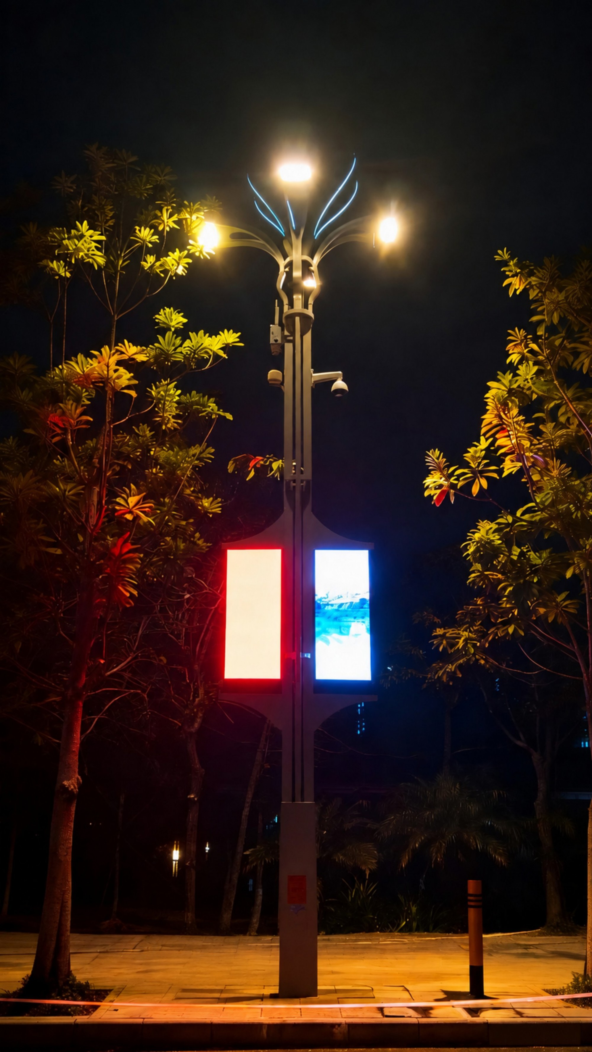Proyecto de iluminación inteligente del centro de exposiciones - Infraestructura a gran escala