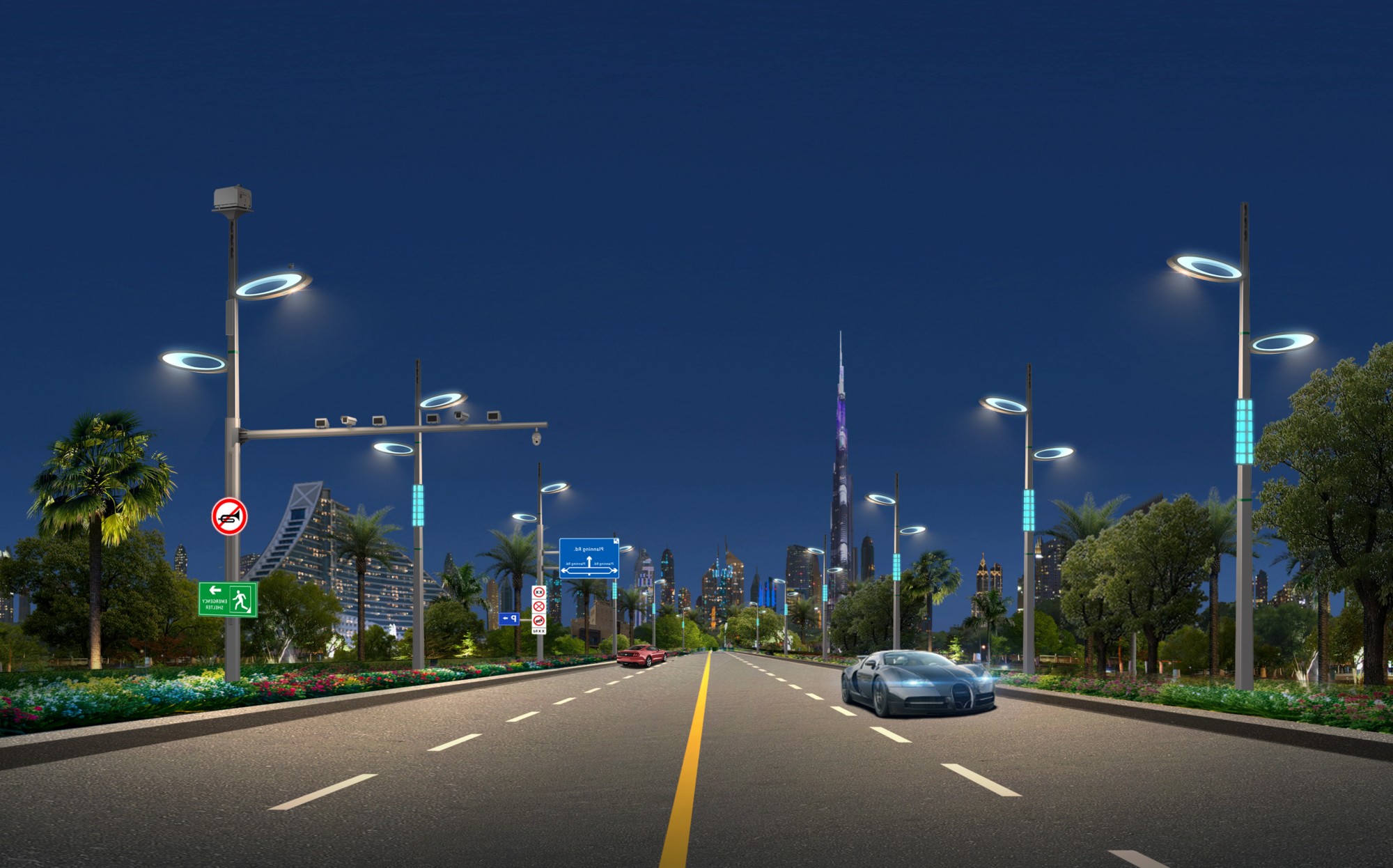 Qué es Modern Street Lighting MSL-GH y dónde se utiliza mejor?
