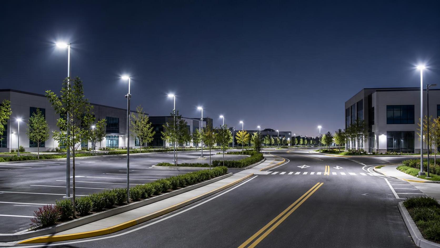 Outdoor LED Lighting Layout Tips for Parking Lots and Access Roads