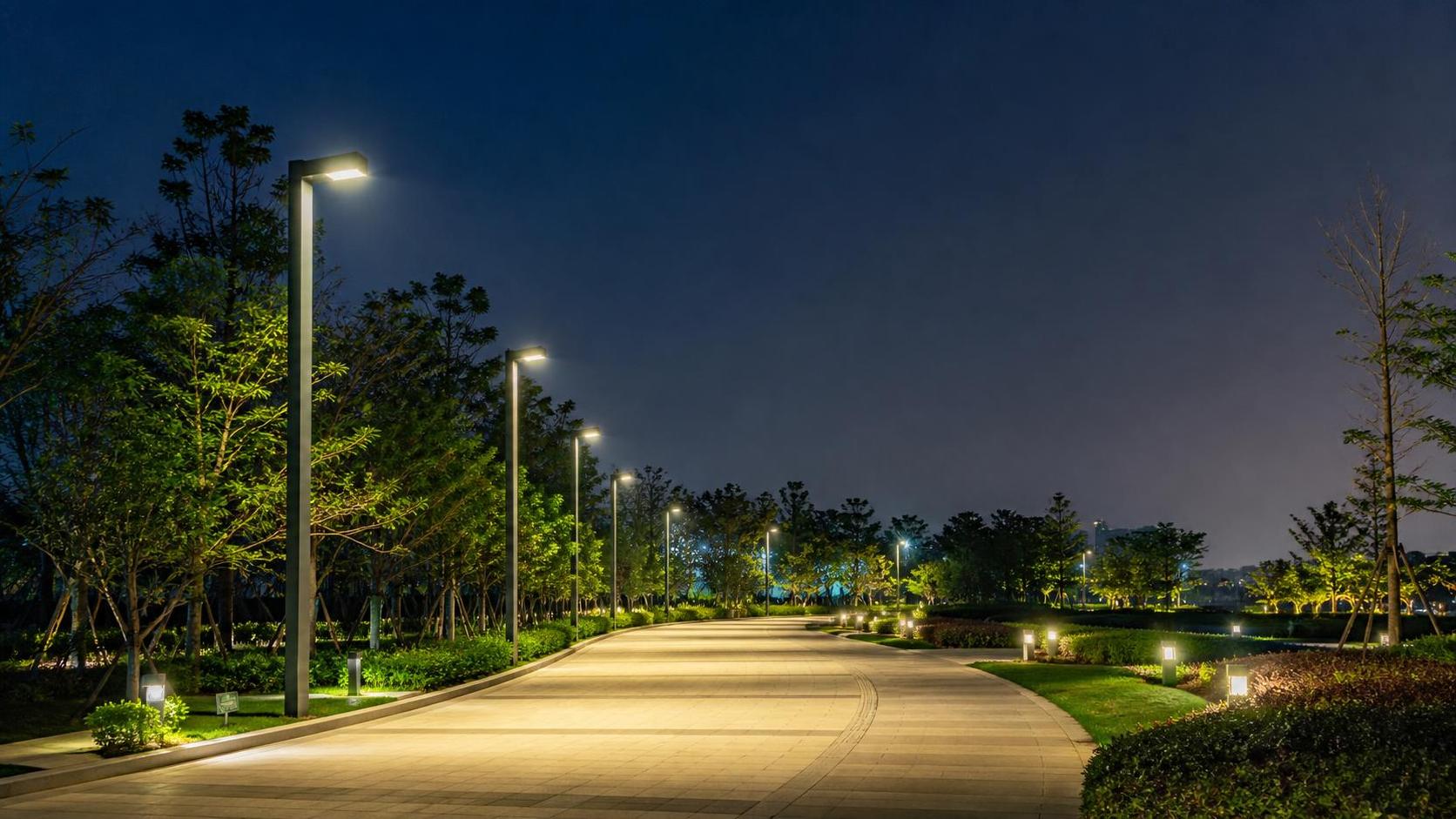 Cómo un sistema de control de iluminación inteligente reduce el desperdicio de energía durante la noche