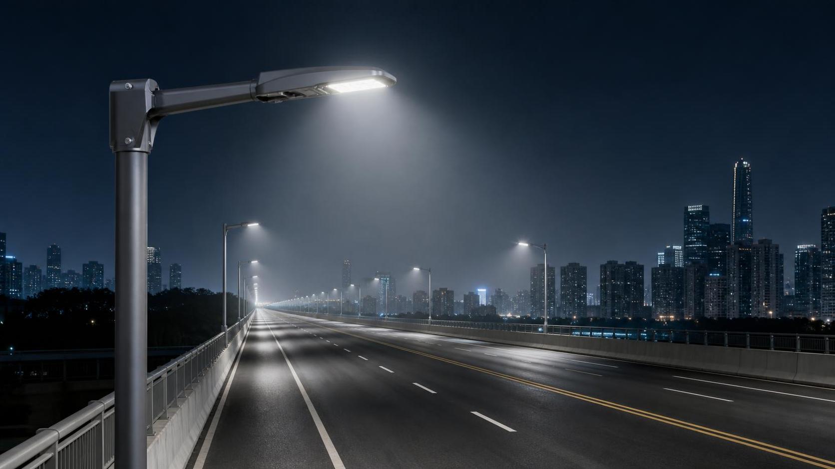 LED Street Light Beam Angle Guide for Road Lighting