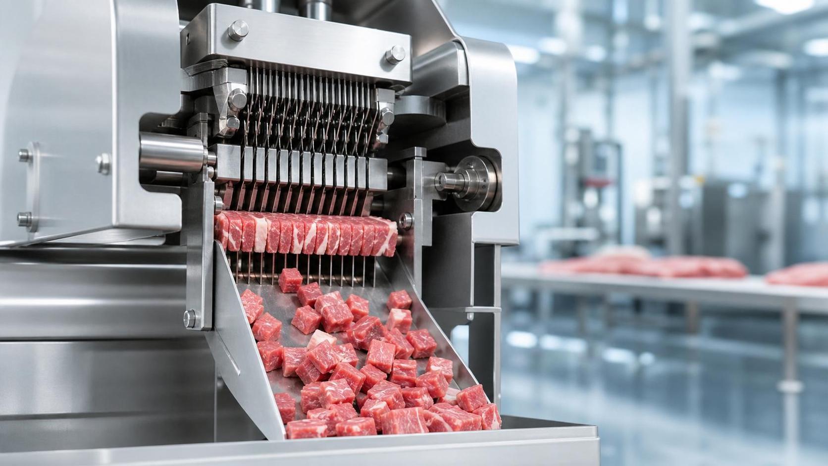 Por qué importan las cuchillas de acero inoxidable en una máquina cortadora de carne fresca en cubos